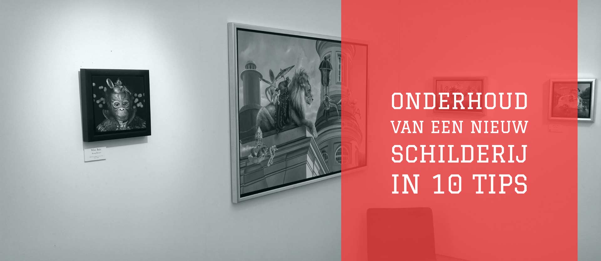 hoe maak je een schilderij schoon