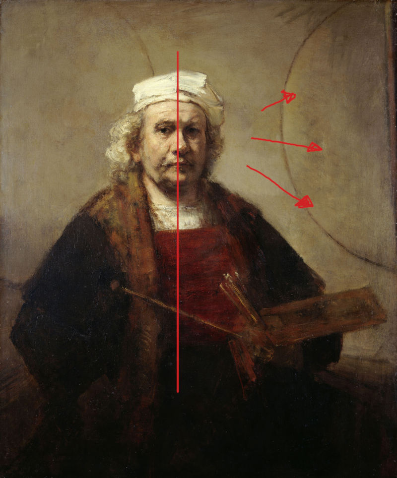 Zelfportret Rembrandt